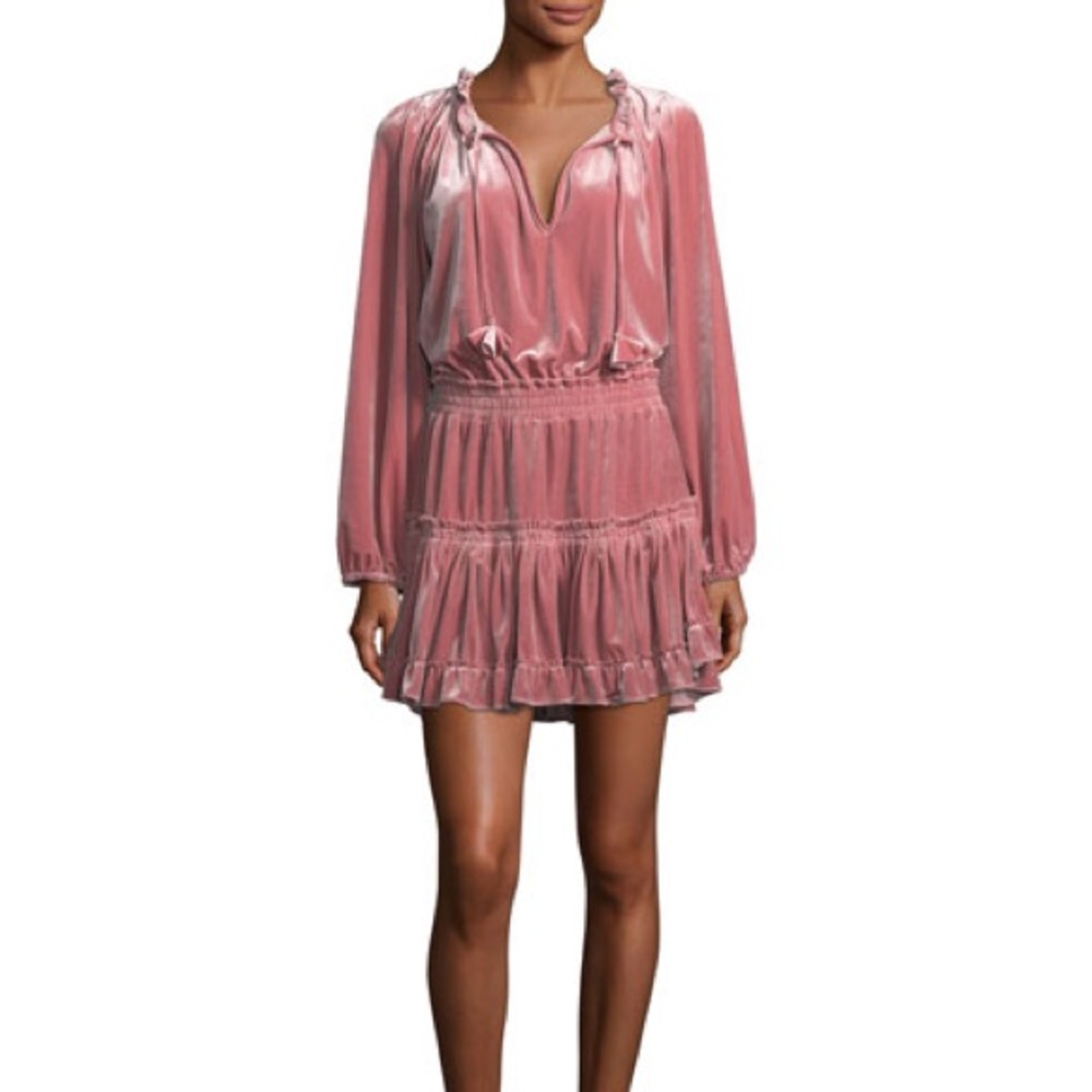 Pink Velvet Miss Dress Size M